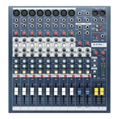 Soundcraft Epm8 Mezclador De Audio De 8 Canales