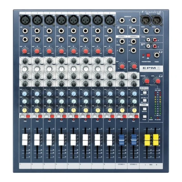 Consola mezcladora Soundcraft EPM8 análoga de 8 canales