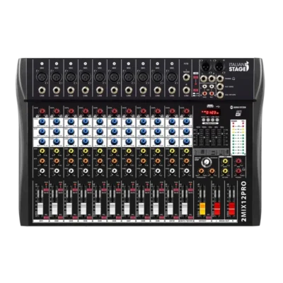 Consola Proel Italian Stage 2MIX12PRO 12 Canales