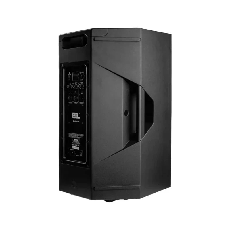 Cabina B&L BL-7715DSP panel de conexiones XLR y Jack
