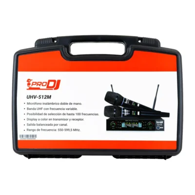 Micrófono PRODJ UHV-512M