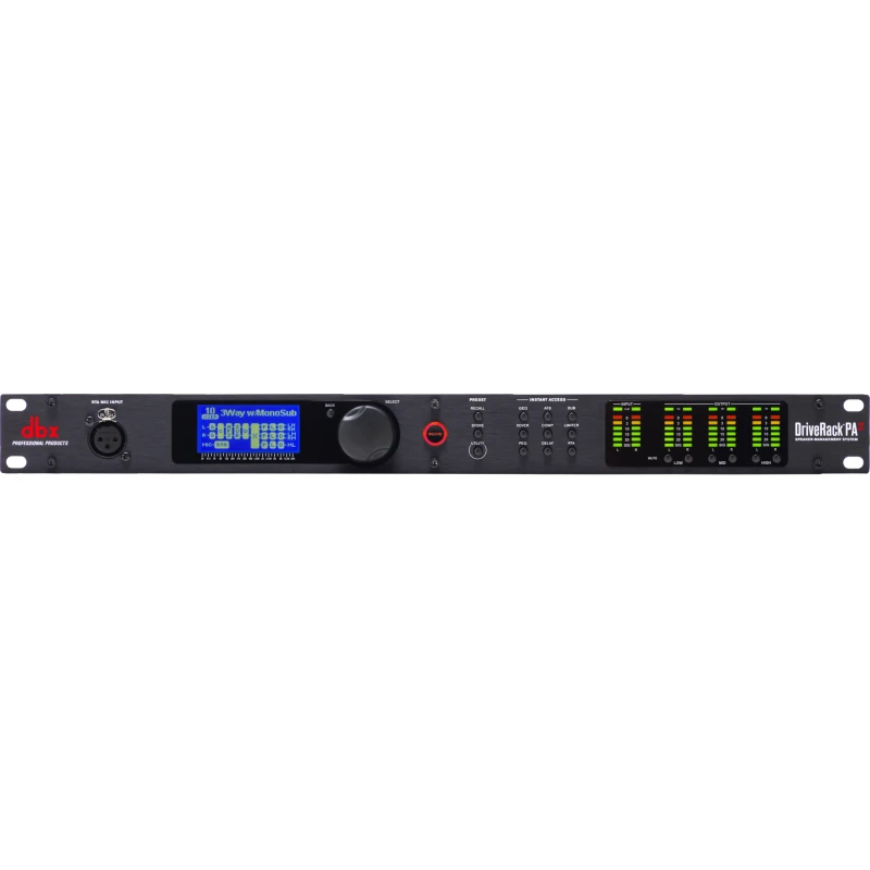 Procesador dbx DriveRack PA2 Todo en Uno para Sistemas PA