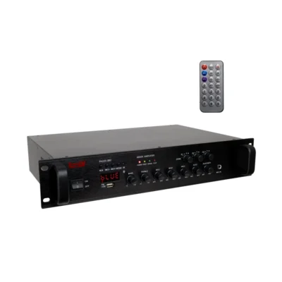 Amplificador Pro Dj PA220-3BC Multizona 3 Zonas con Bluetooth