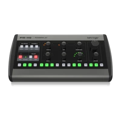 Mezclador Personal de Monitoreo Behringer P16-HQ 16 Canales Ultranet