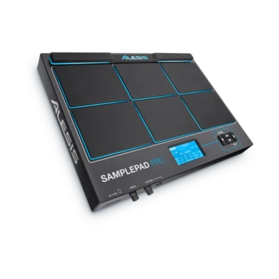 Pad de Percusión Alesis SamplePad Pro 8 Pads con Sonidos y Ranura SD