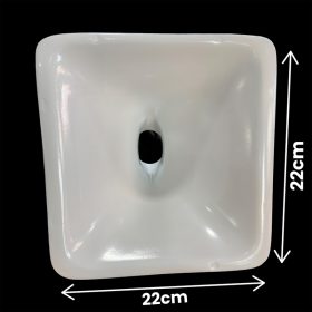 Difusor Fibra 22X22 Rosca