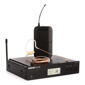 Micrófono inalámbrico Shure BLX14R/MX53 earset con receptor de rack