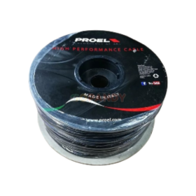 Cable De Señal Proel Estereo Grueso Negro Hpc210Bk X Metro