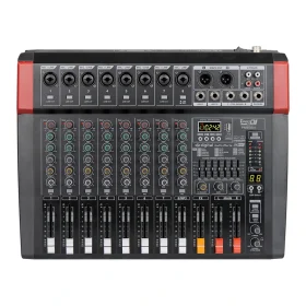 Consola PRO DJ PM80S-II 8 Canales Análoga Bluetooth / USB