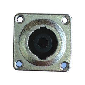 Speakon Hembra PRY Metalica Cuadrada Pr-03Hc