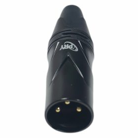 Canon Plug Macho Aereo Negro PRY Xlr403Pr
