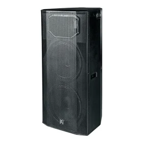 Cabina activa doble 15 pulgadas con potencia de 1500 W RMS, amplificación Clase D y SPL máximo de 134 dB
